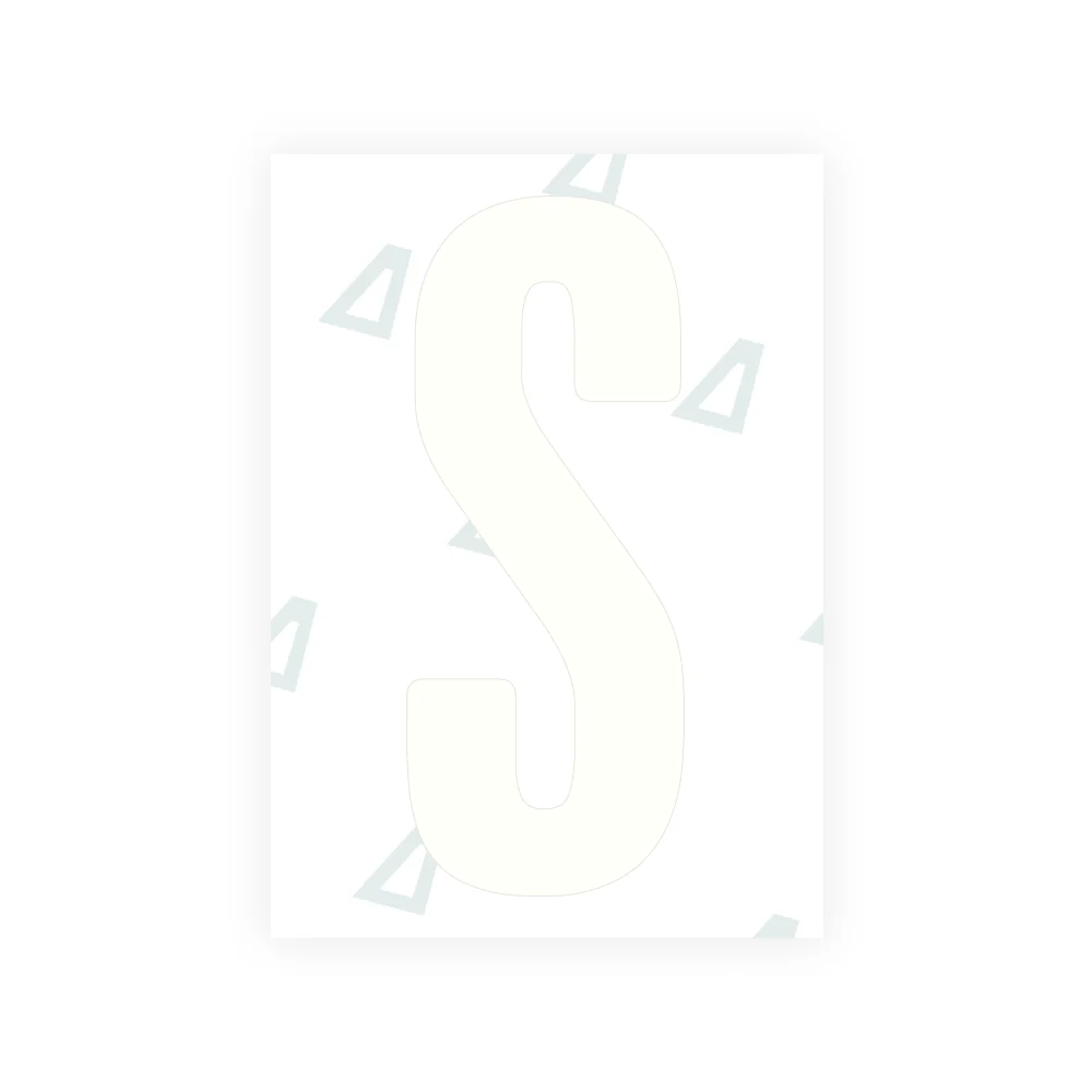 Alite Nanofilm for US (Wyoming 2008) license plates - Symbol "S" - Image 2