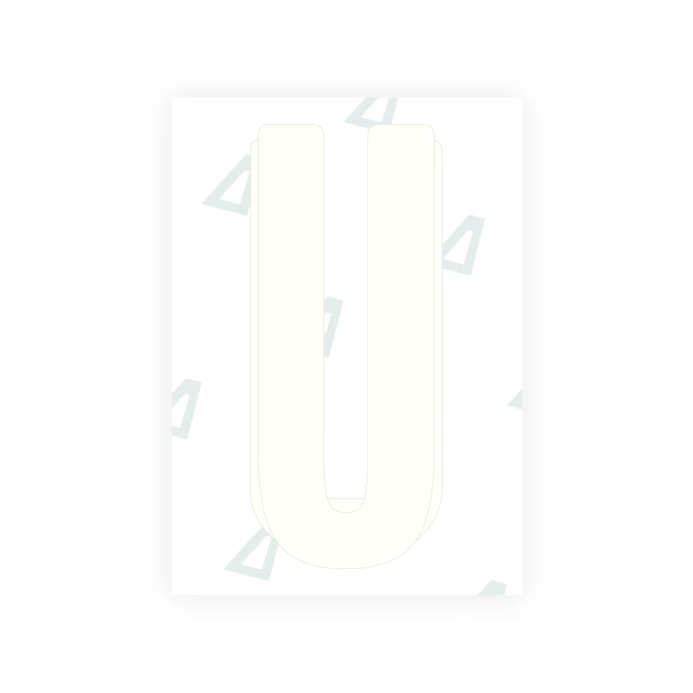 Alite Nanofilm for US (Wyoming 2008) license plates - Symbol "U" - Image 2