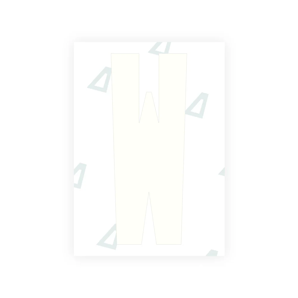 Alite Nanofilm for US (Wyoming 2008) license plates - Symbol "W" - Image 2