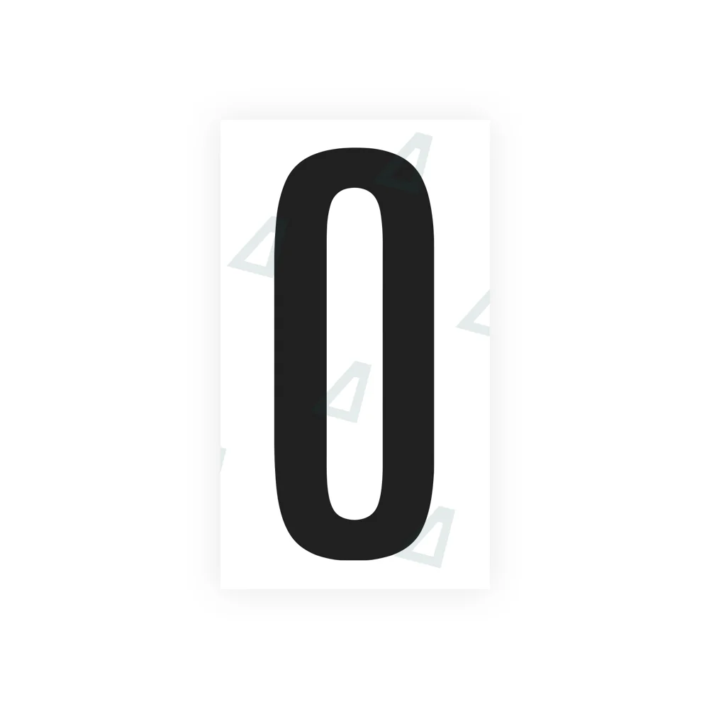 Alite Nanofilm for US (Idaho) license plates - Symbol "O"