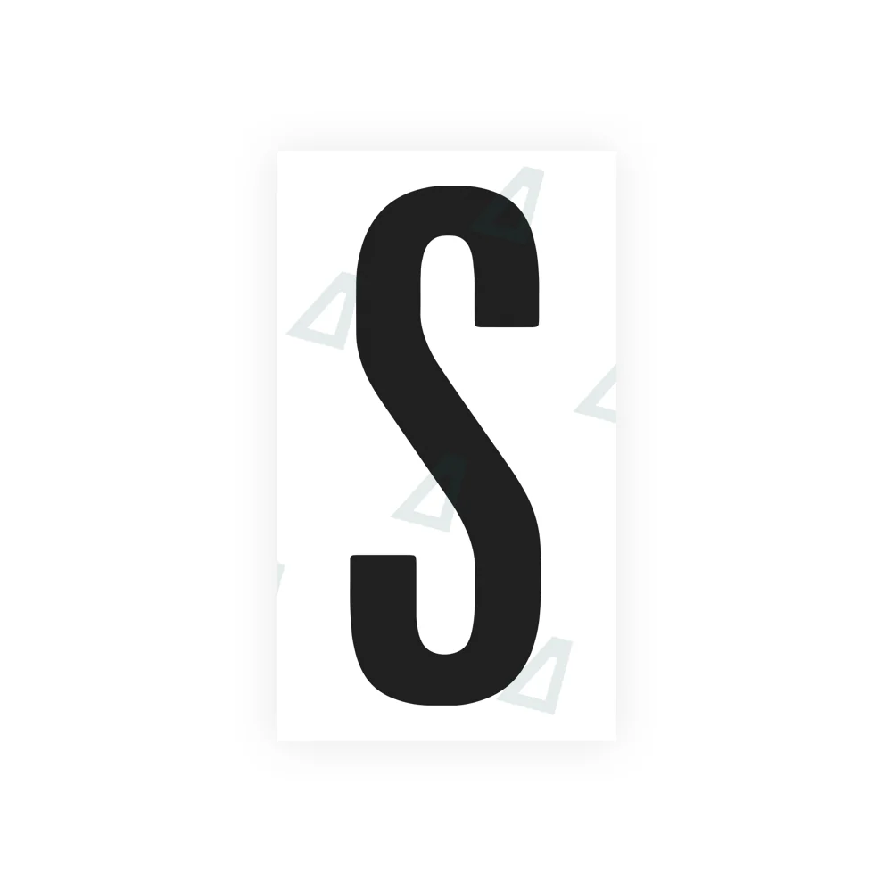 Alite Nanofilm for US (Indiana) license plates - Symbol "S"