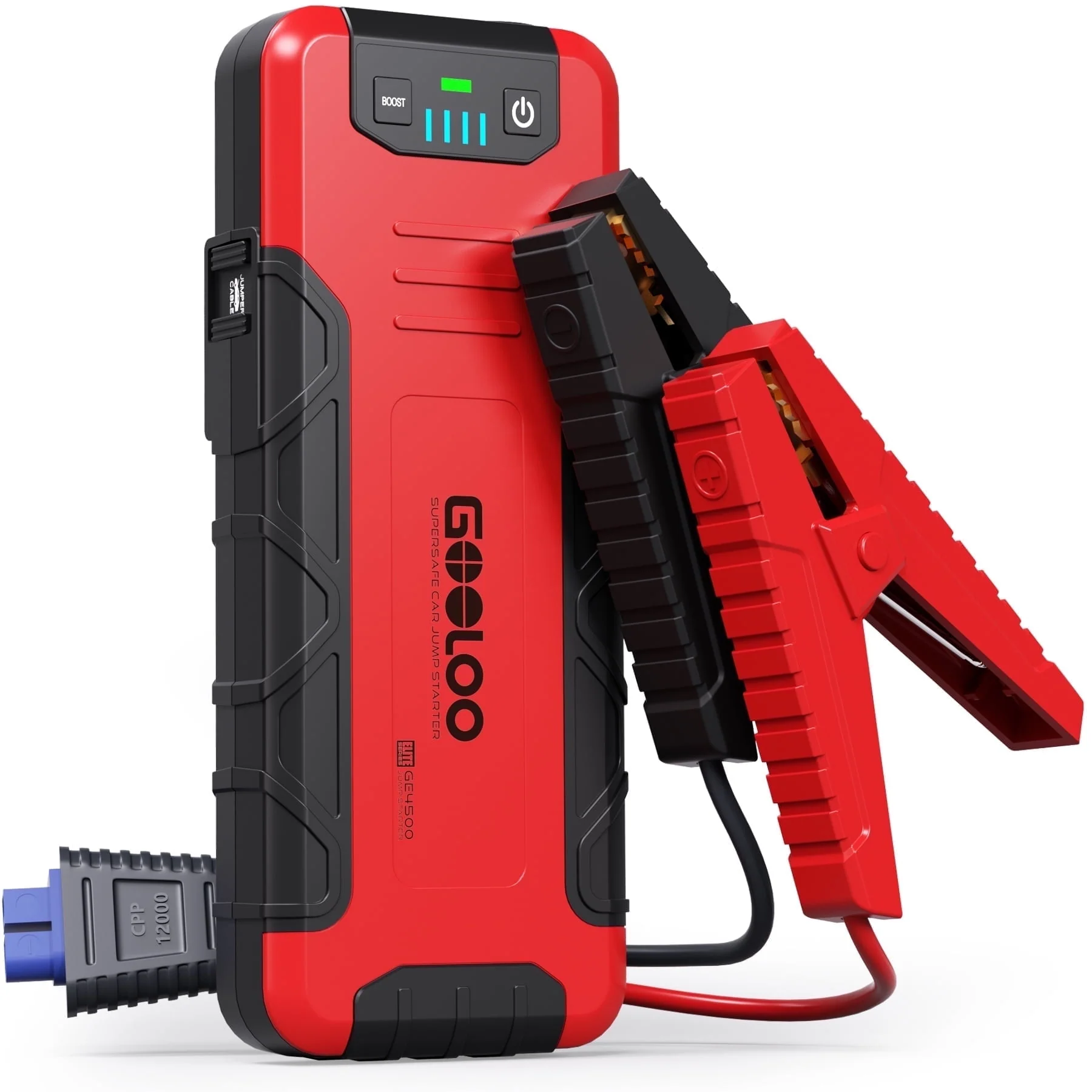 Gooloo 4500A Ge4500 Can Start Up to 10L Gas/8L Diesel Engine in A Flash. Battery Jump Starter, Portable Jump Starter, Jump Starter Pack