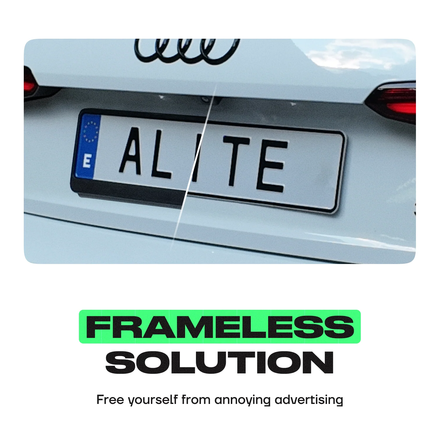 Magnetic License Plate Holder - Alite Maglock (2 Plates) - Image 5