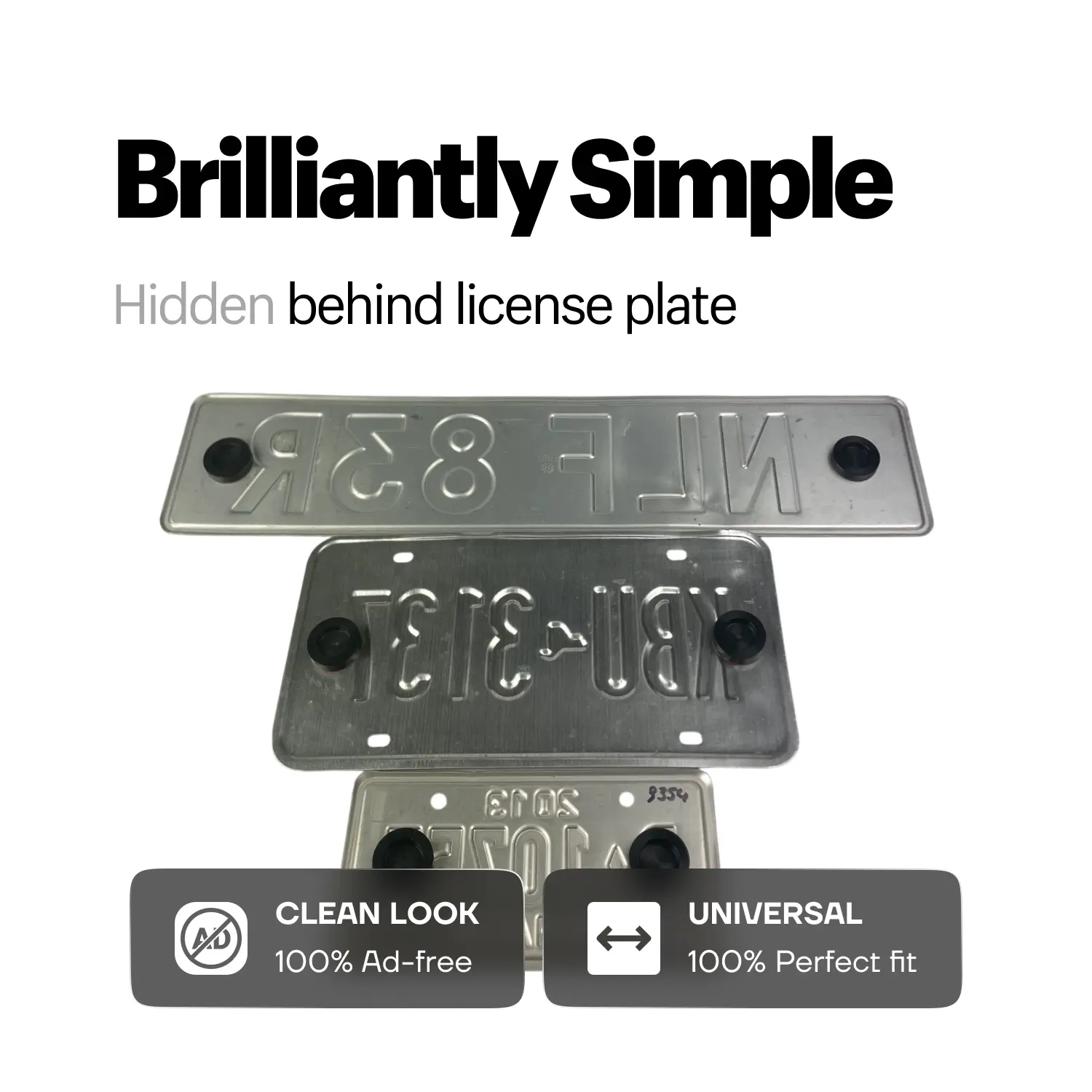 Magnetic License Plate Holder - Alite Maglock 2.0 (2 Plates) - Image 5