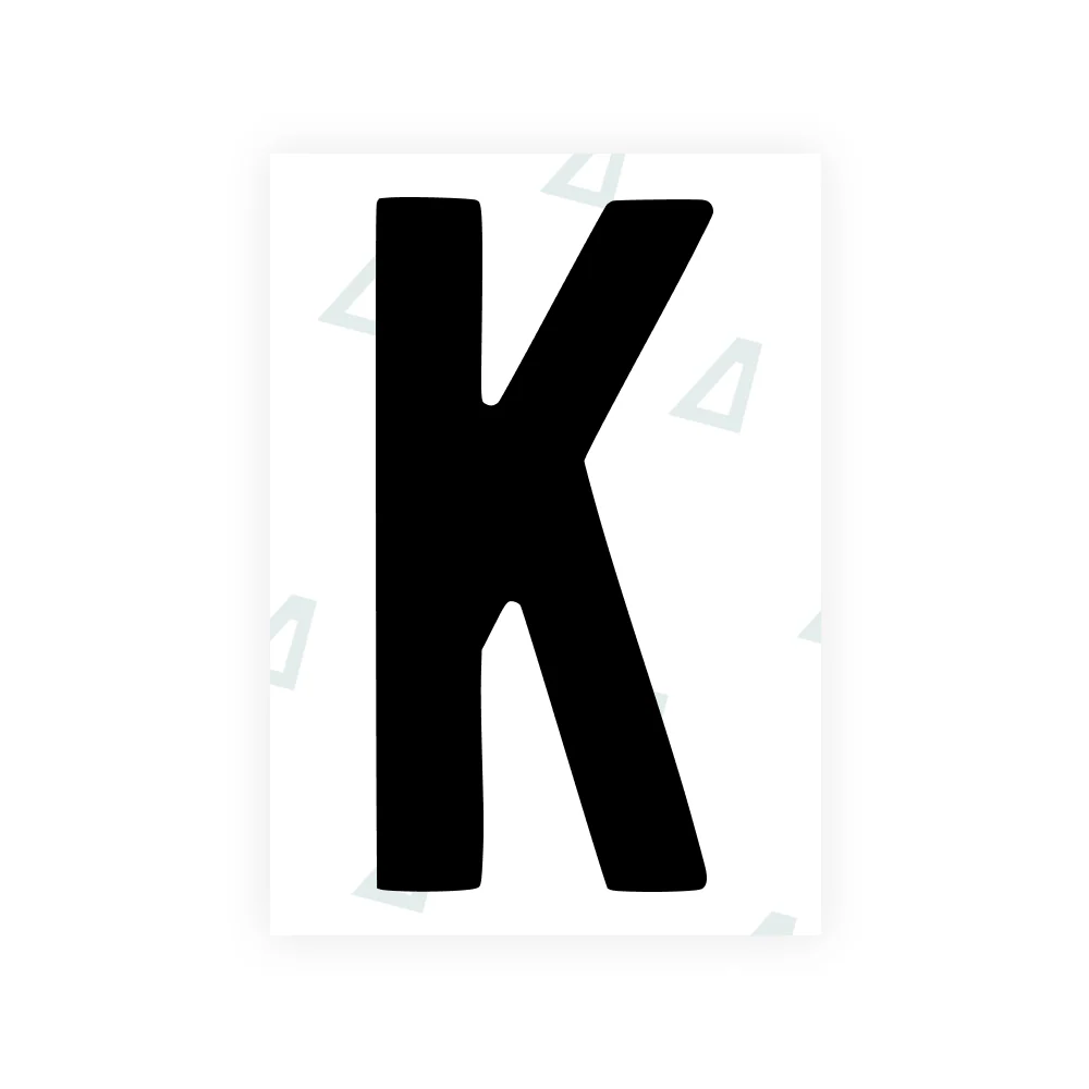 Alite Nanofilm for AUS (New South Wales) license plates - Symbol "K"