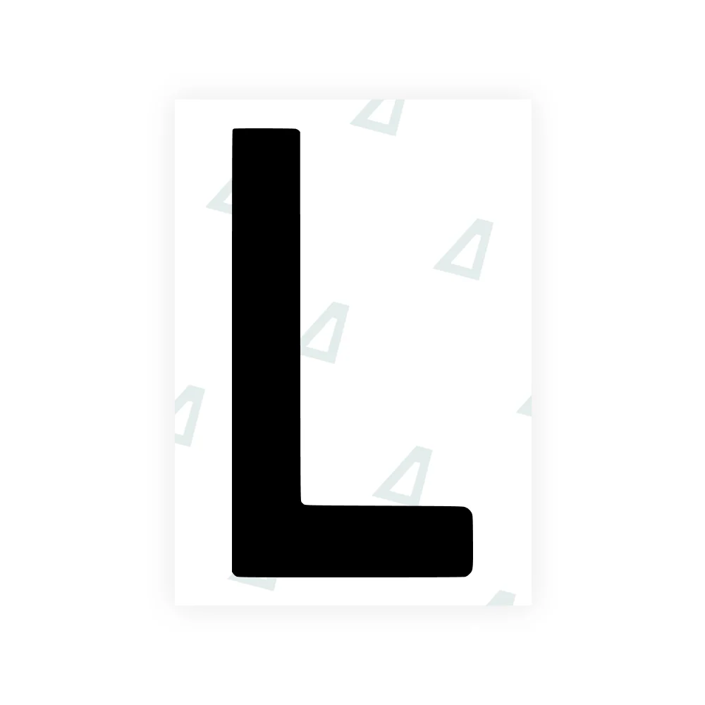 Alite Nanofilm for AUS (New South Wales) license plates - Symbol "L"