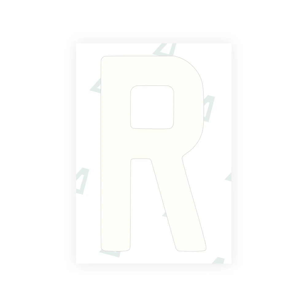 Alite Nanofilm for AUS (New South Wales) license plates - Symbol "R" - Image 2