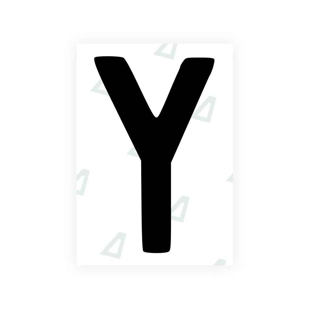 Alite Nanofilm for AUS (Queensland) license plates - Symbol "Y"