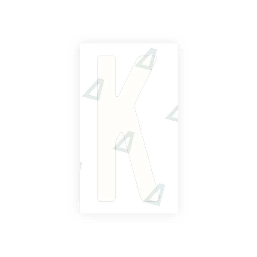 Alite Nanofilm for AUS (Victoria) license plates - Symbol "K" - Image 2