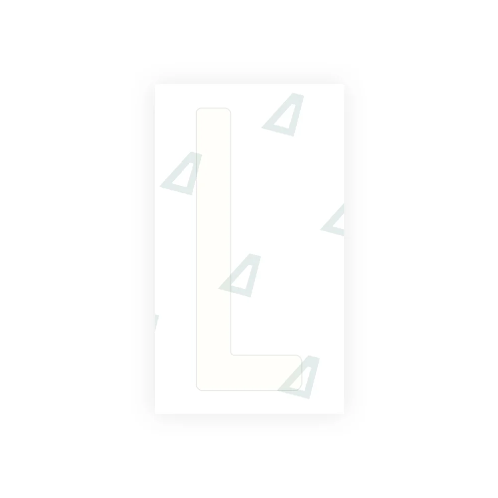 Alite Nanofilm for AUS (Victoria) license plates - Symbol "L" - Image 2