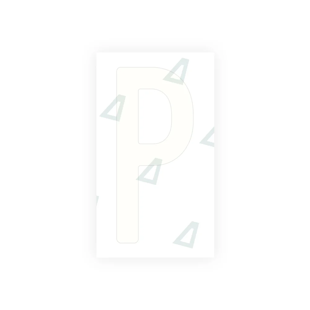 Alite Nanofilm for AUS (Victoria) license plates - Symbol "P" - Image 2