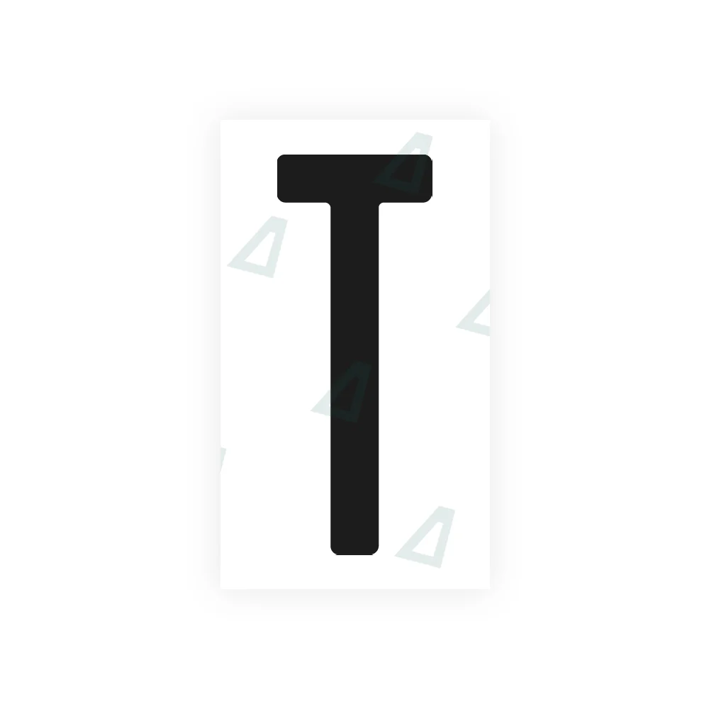 Alite Nanofilm for AUS (Victoria) license plates - Symbol "T"