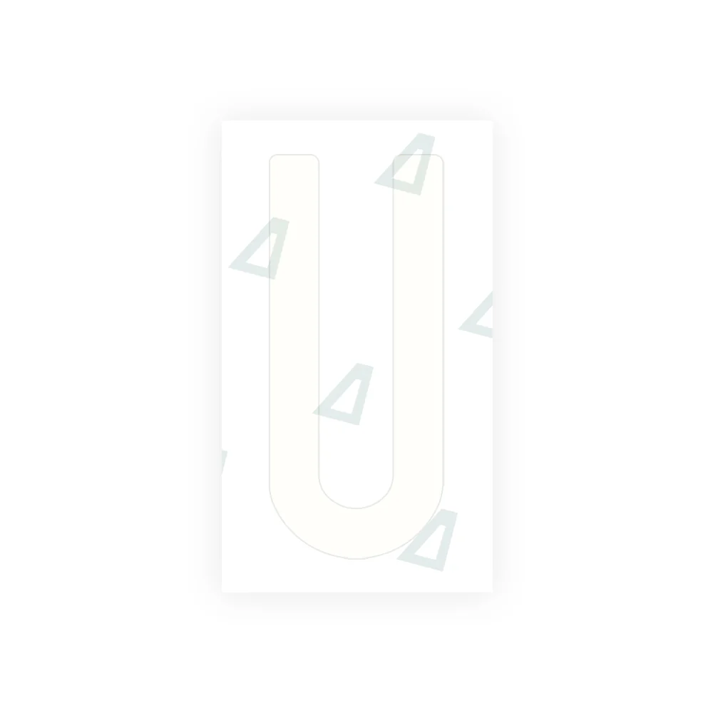 Alite Nanofilm for AUS (Victoria) license plates - Symbol "U" - Image 2