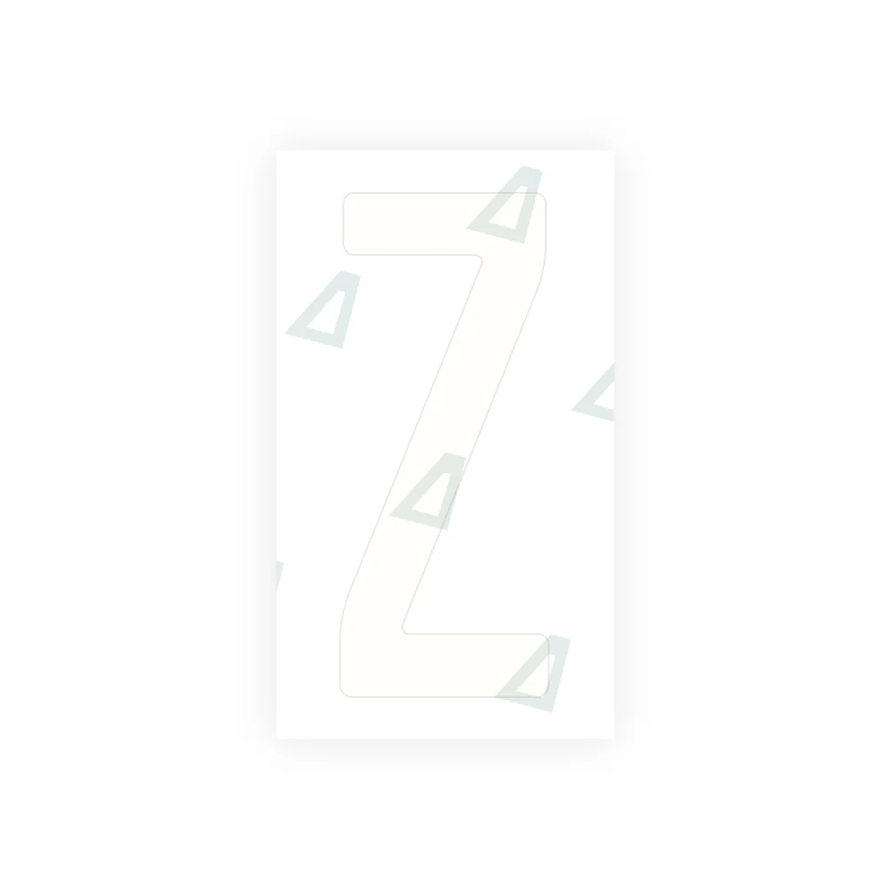 Alite Nanofilm for AUS (Victoria) license plates - Symbol "Z" - Image 2