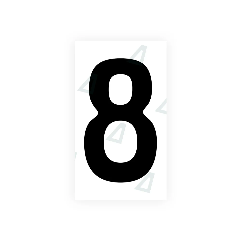 Alite Nanofilm for Bosnia license plates - Symbol "8"