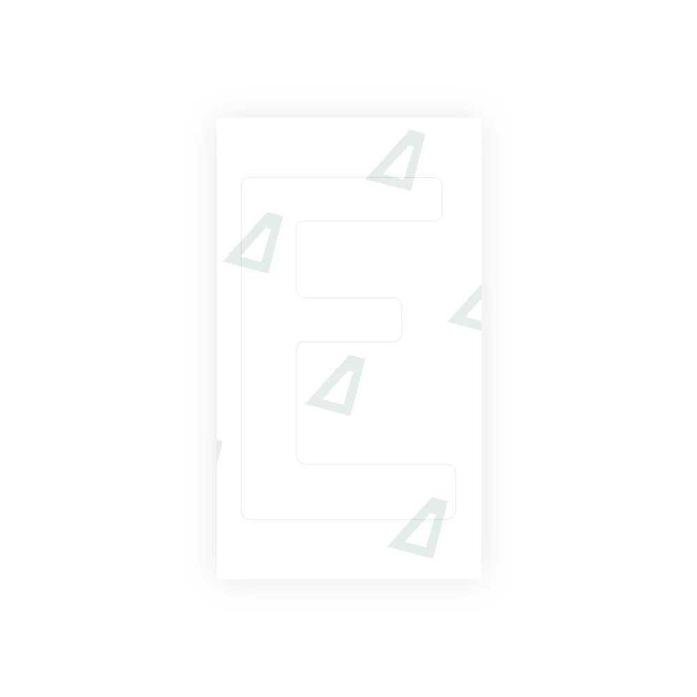 Alite Nanofilm for Bosnia license plates - Symbol "E" - Image 2