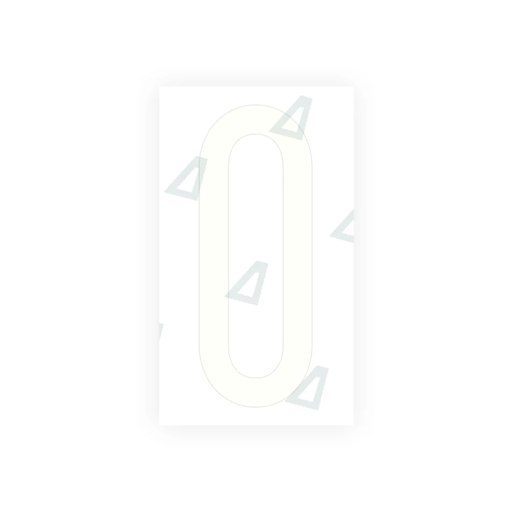 Alite Nanofilm for CA (Ontario) license plates - Symbol "O" - Image 2