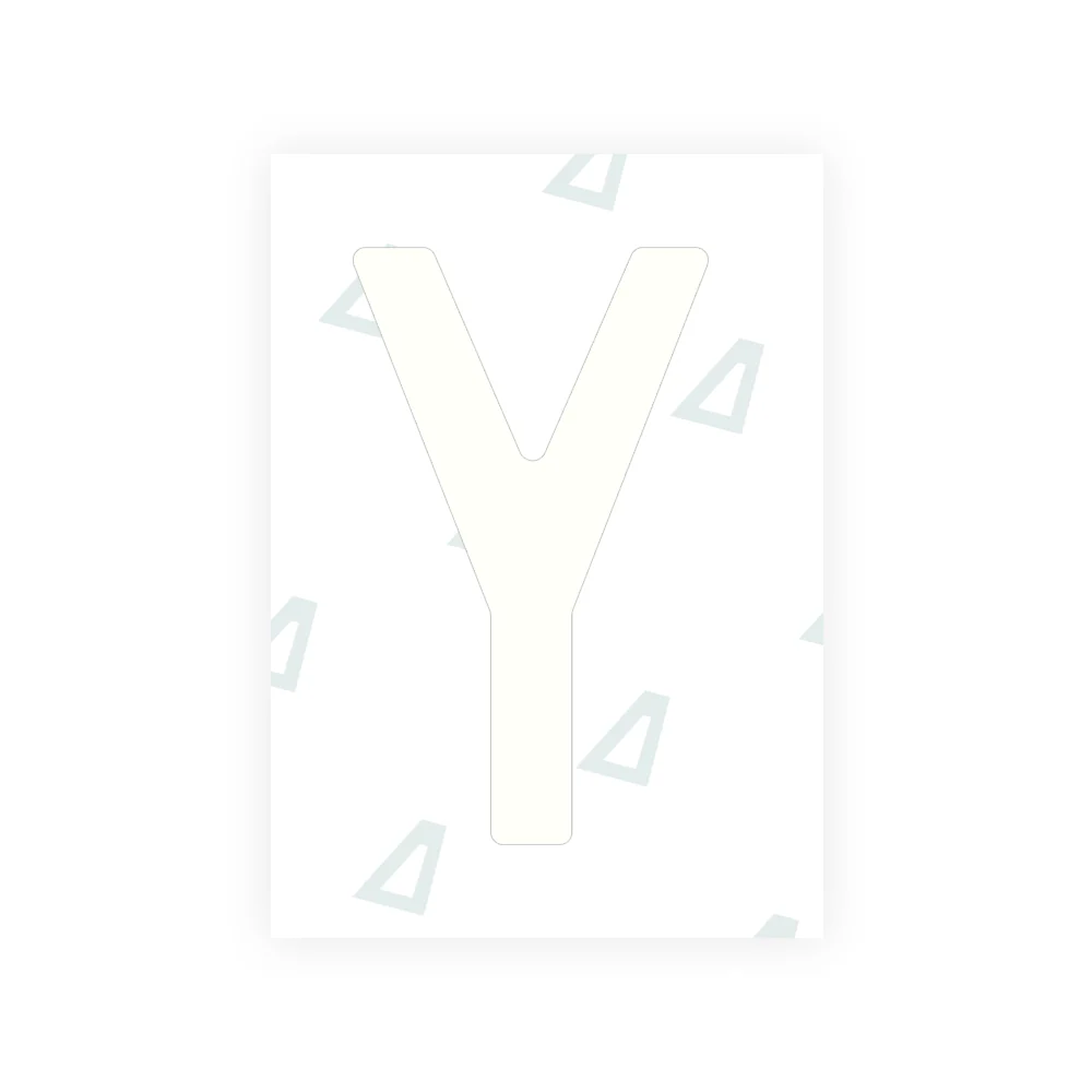 Alite Nanofilm for Chile 2007 license plates - Symbol "Y" - Image 2