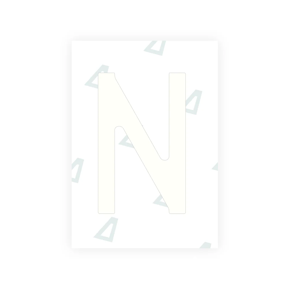 Alite Nanofilm for Chile 2014 license plates - Symbol "N" - Image 2