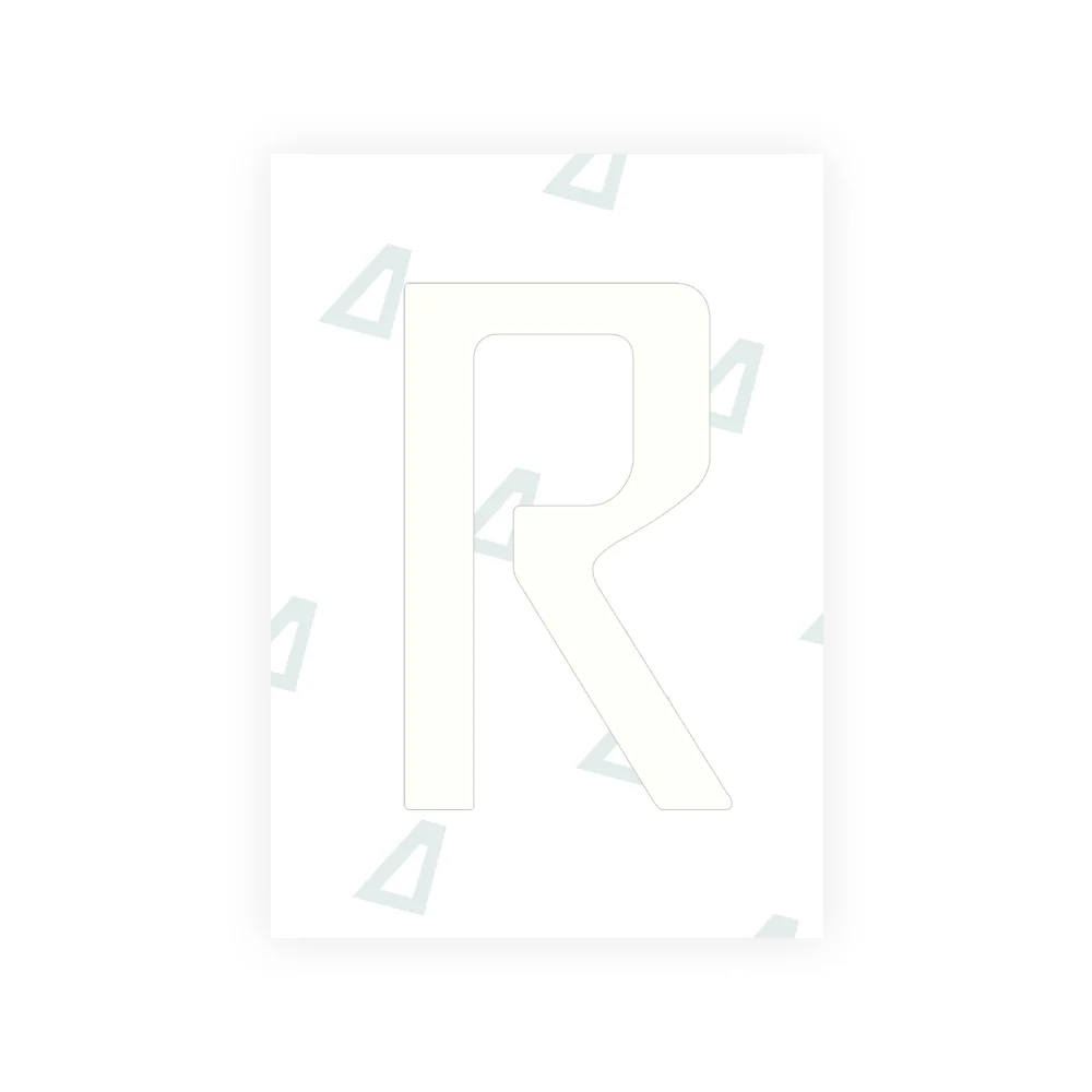 Alite Nanofilm for Chile 2014 license plates - Symbol "R" - Image 2