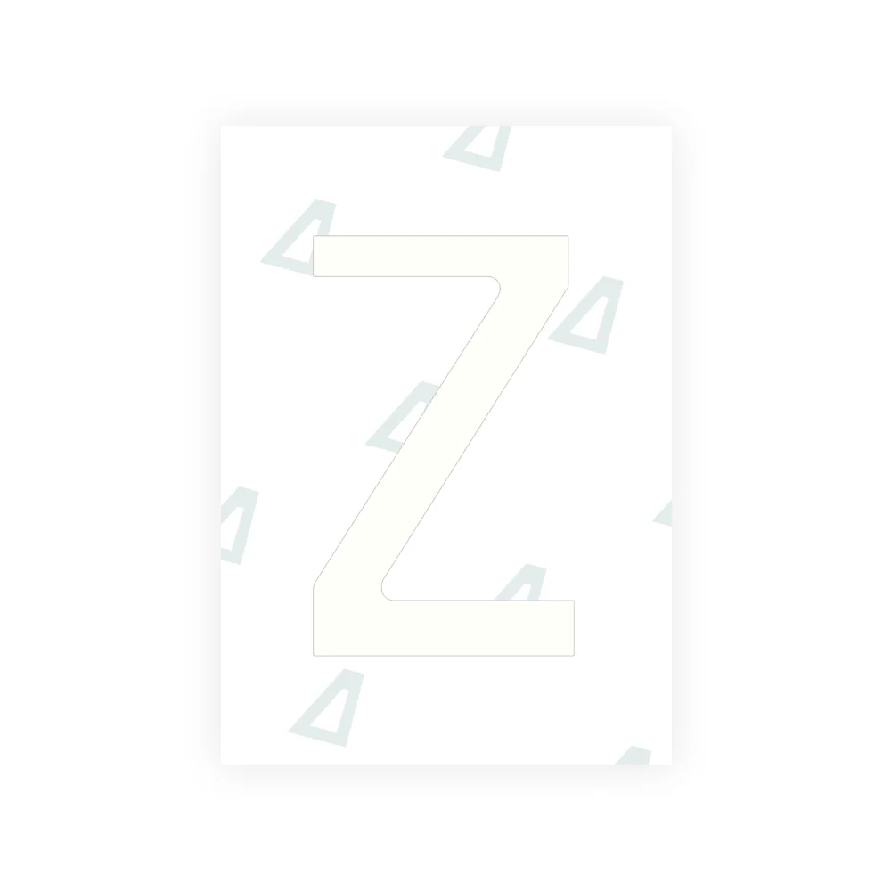 Alite Nanofilm for Chile 2014 license plates - Symbol "Z" - Image 2