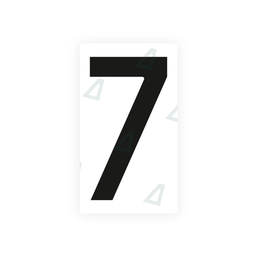 Alite Nanofilm for Czech Republic license plates - Symbol "7"