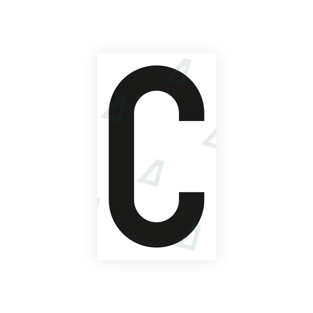 Alite Nanofilm for Czech Republic license plates - Symbol "C"