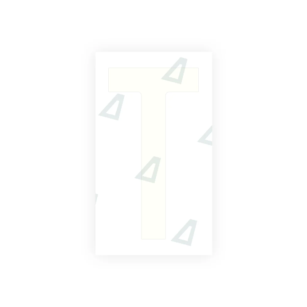 Alite Nanofilm for Czech Republic license plates - Symbol "T" - Image 2