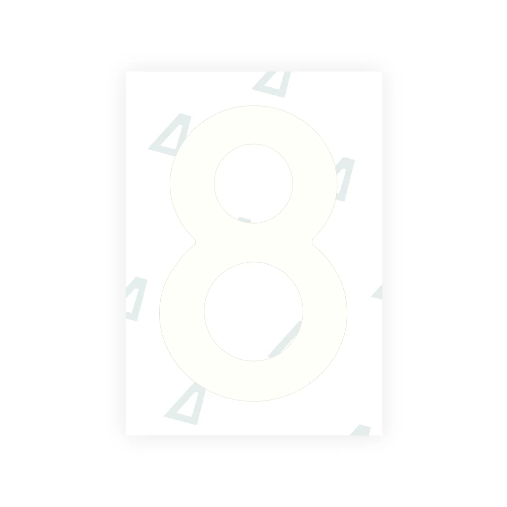 Alite Nanofilm for Netherlands license plates - Symbol "8" - Image 2