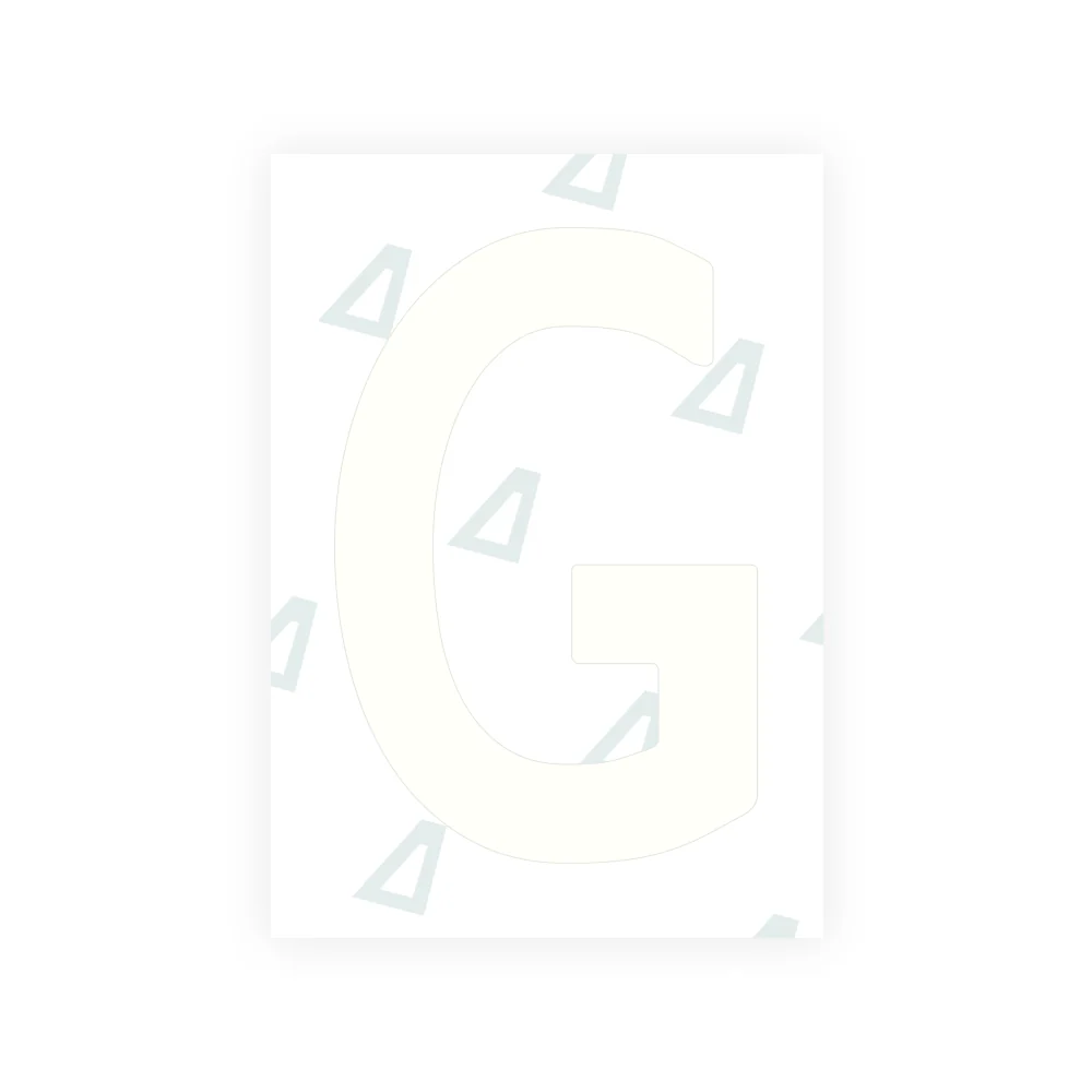 Alite Nanofilm for Netherlands license plates - Symbol "G" - Image 2