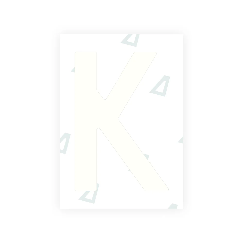 Alite Nanofilm for Netherlands license plates - Symbol "K" - Image 2