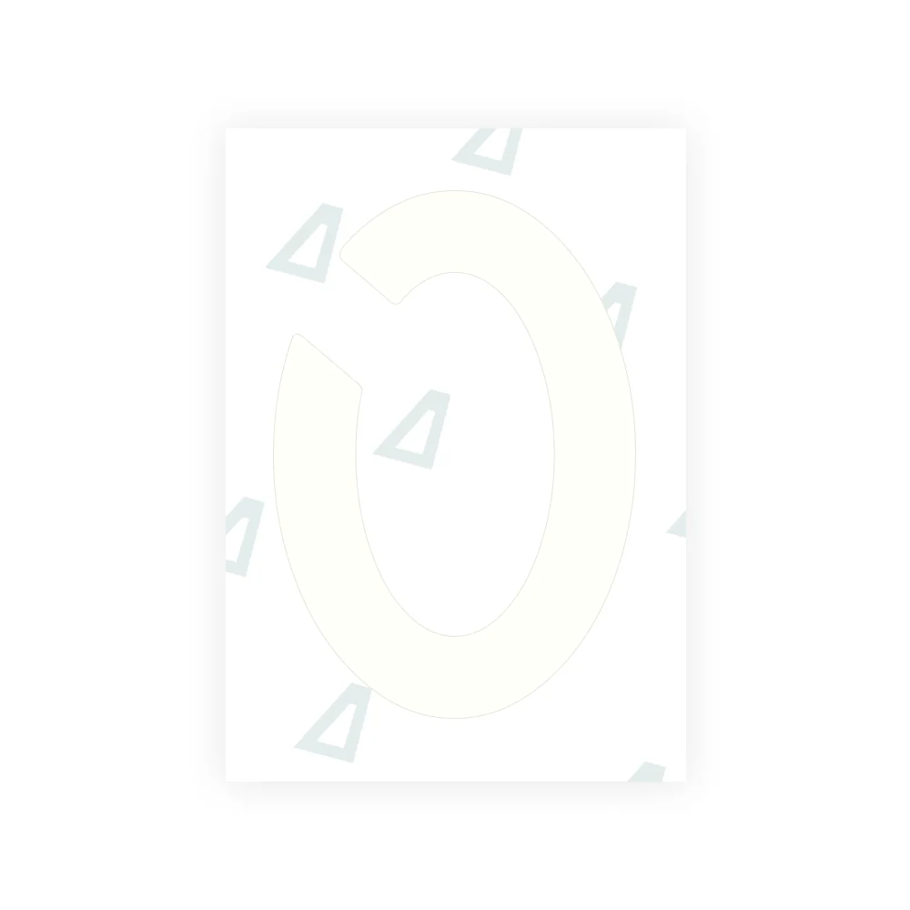 Alite Nanofilm for Netherlands license plates - Symbol "O" - Image 2