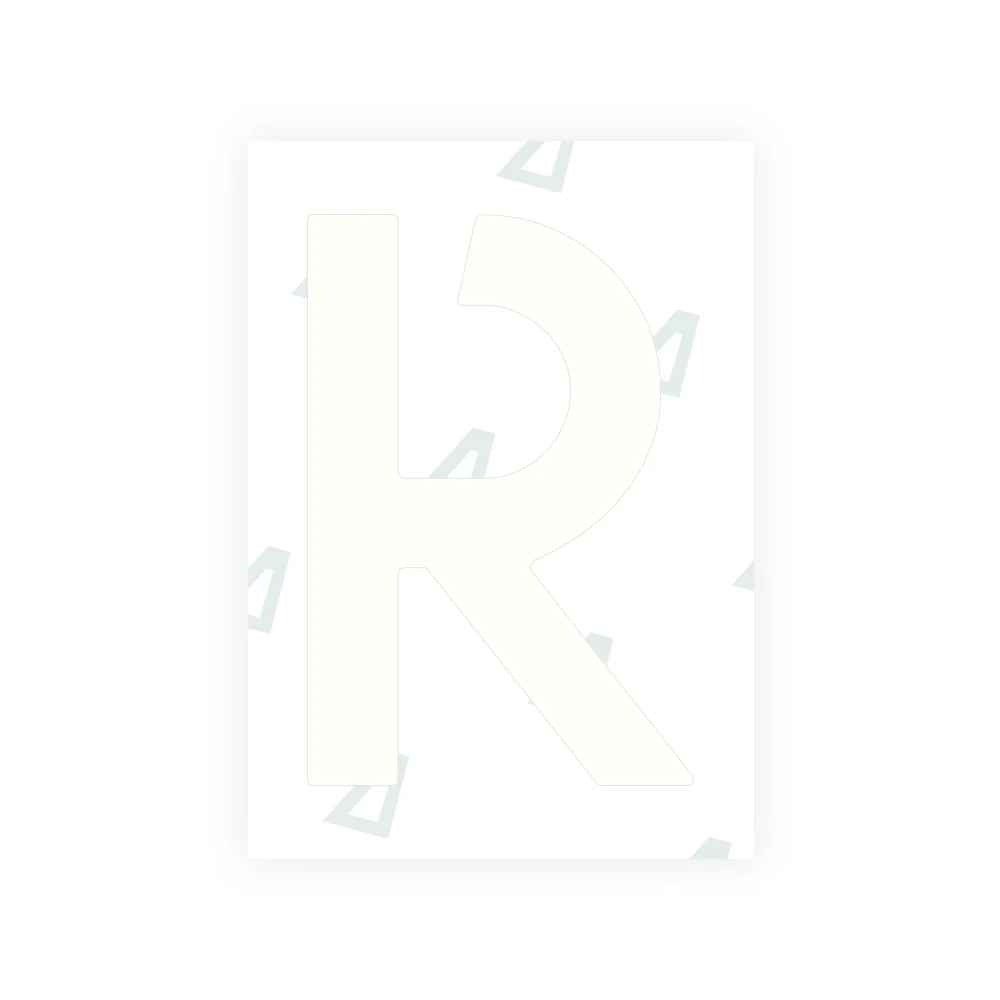 Alite Nanofilm for Netherlands license plates - Symbol "R" - Image 2