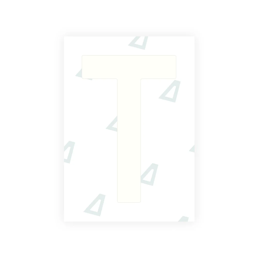 Alite Nanofilm for Netherlands license plates - Symbol "T" - Image 2