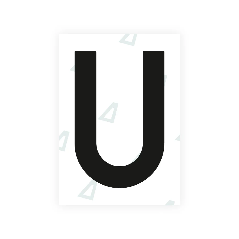 Alite Nanofilm for Netherlands license plates - Symbol "U"