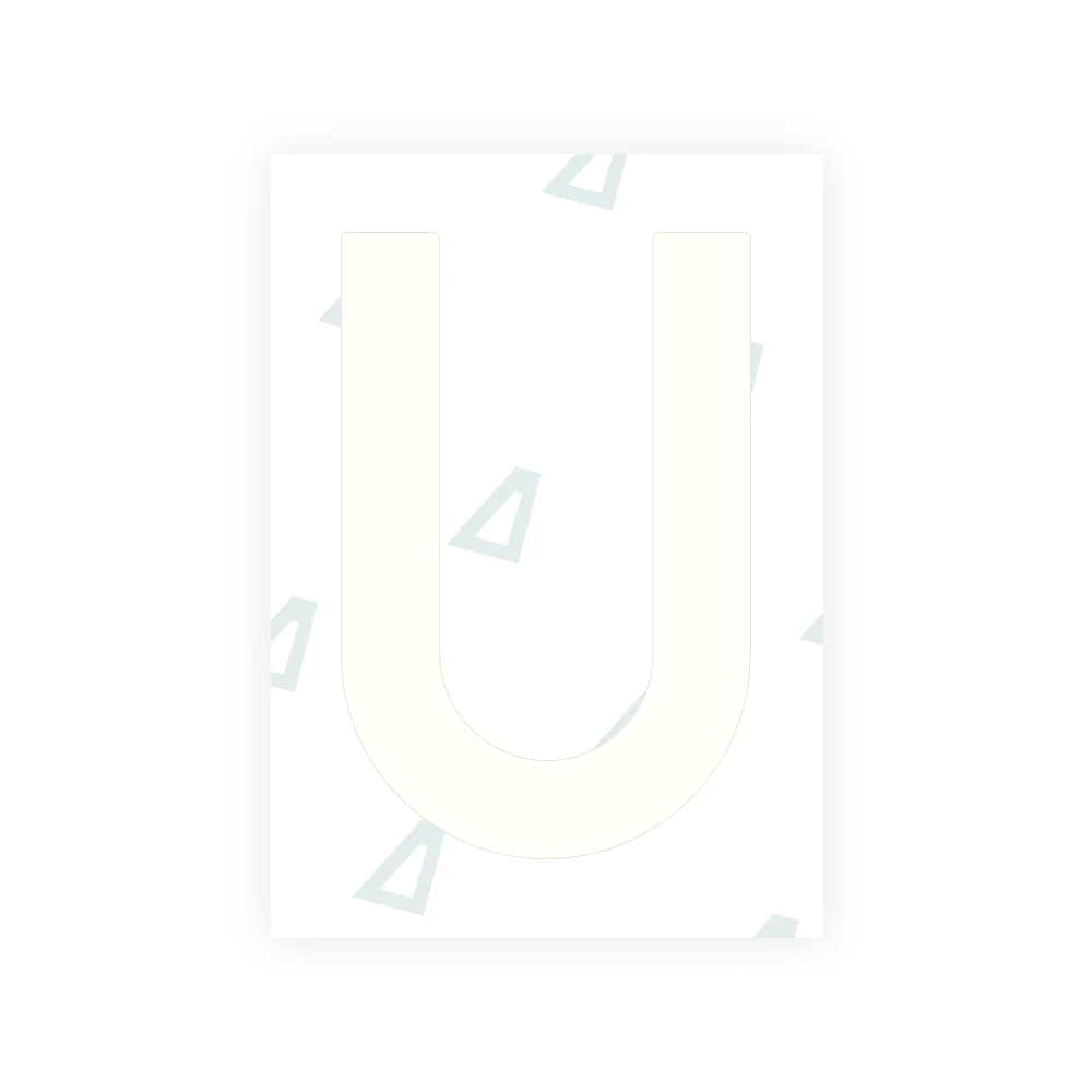 Alite Nanofilm for Netherlands license plates - Symbol "U" - Image 2