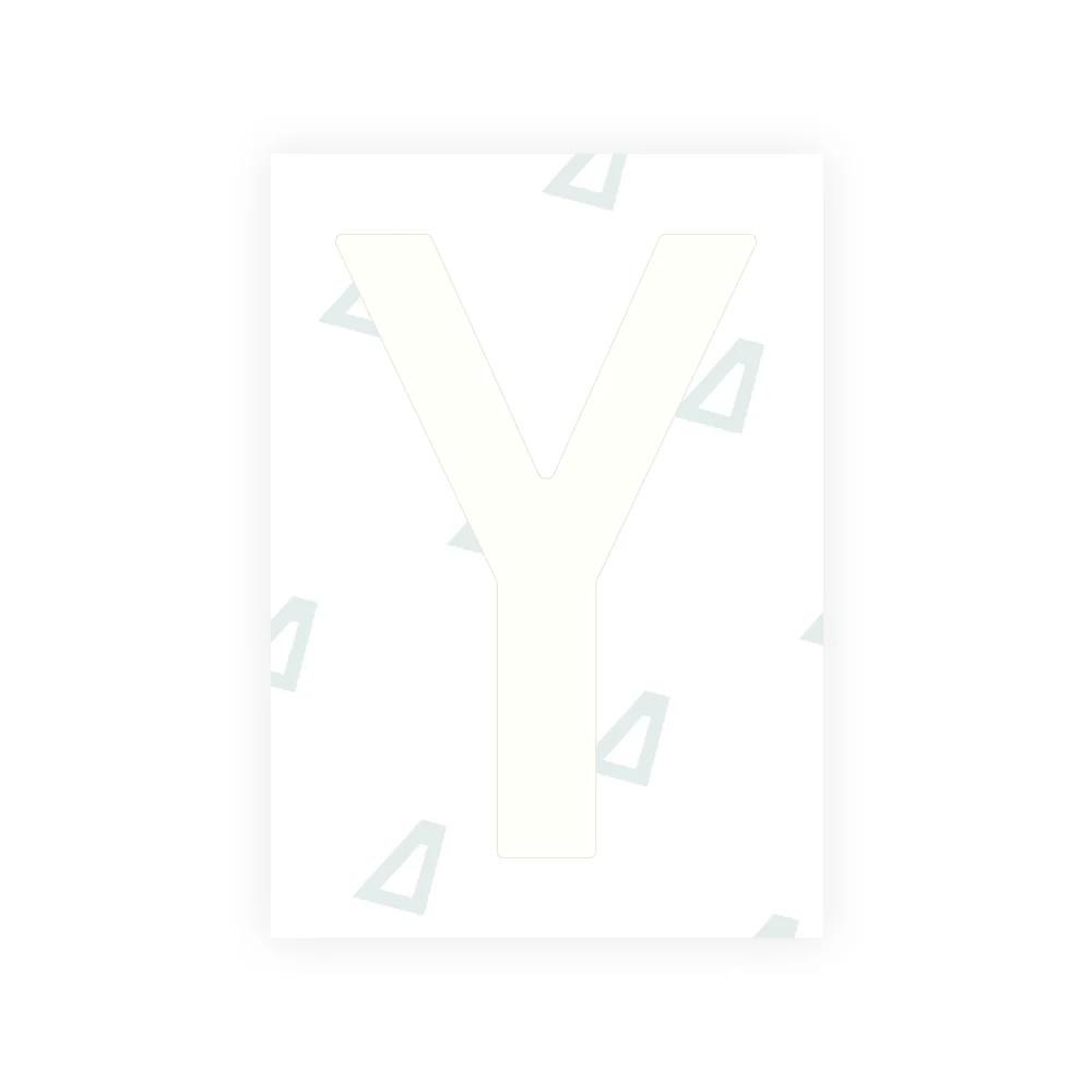 Alite Nanofilm for Netherlands license plates - Symbol "Y" - Image 2