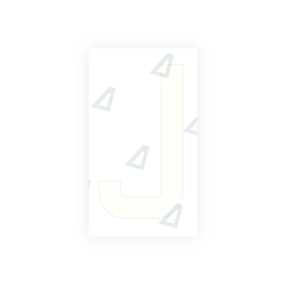 Alite Nanofilm for France license plates - Symbol "J" - Image 2