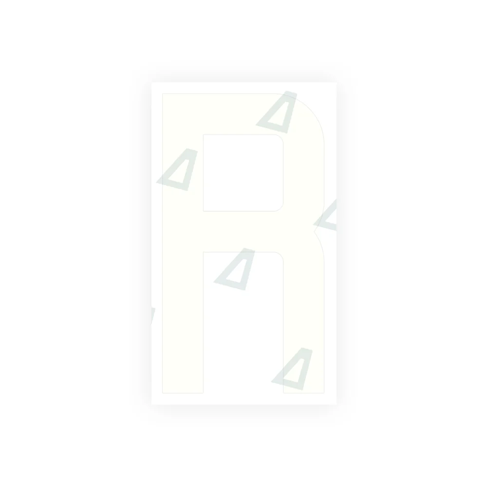 Alite Nanofilm for France license plates - Symbol "R" - Image 2
