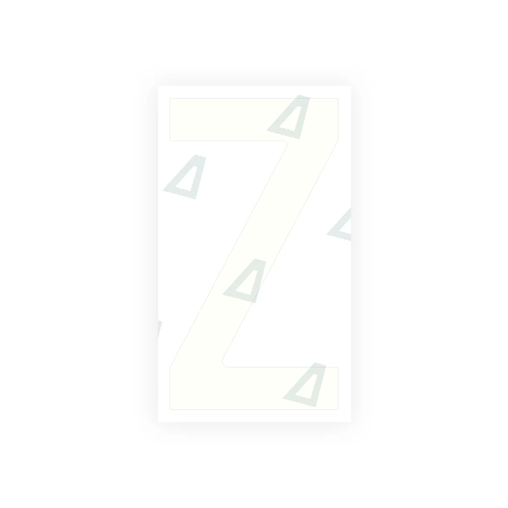 Alite Nanofilm for France license plates - Symbol "Z" - Image 2