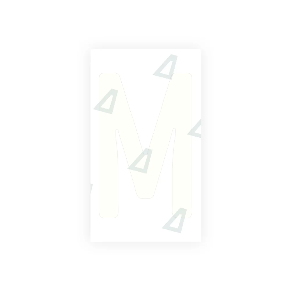 Alite Nanofilm for rear Switzerland license plates - Symbol "M" - Image 2
