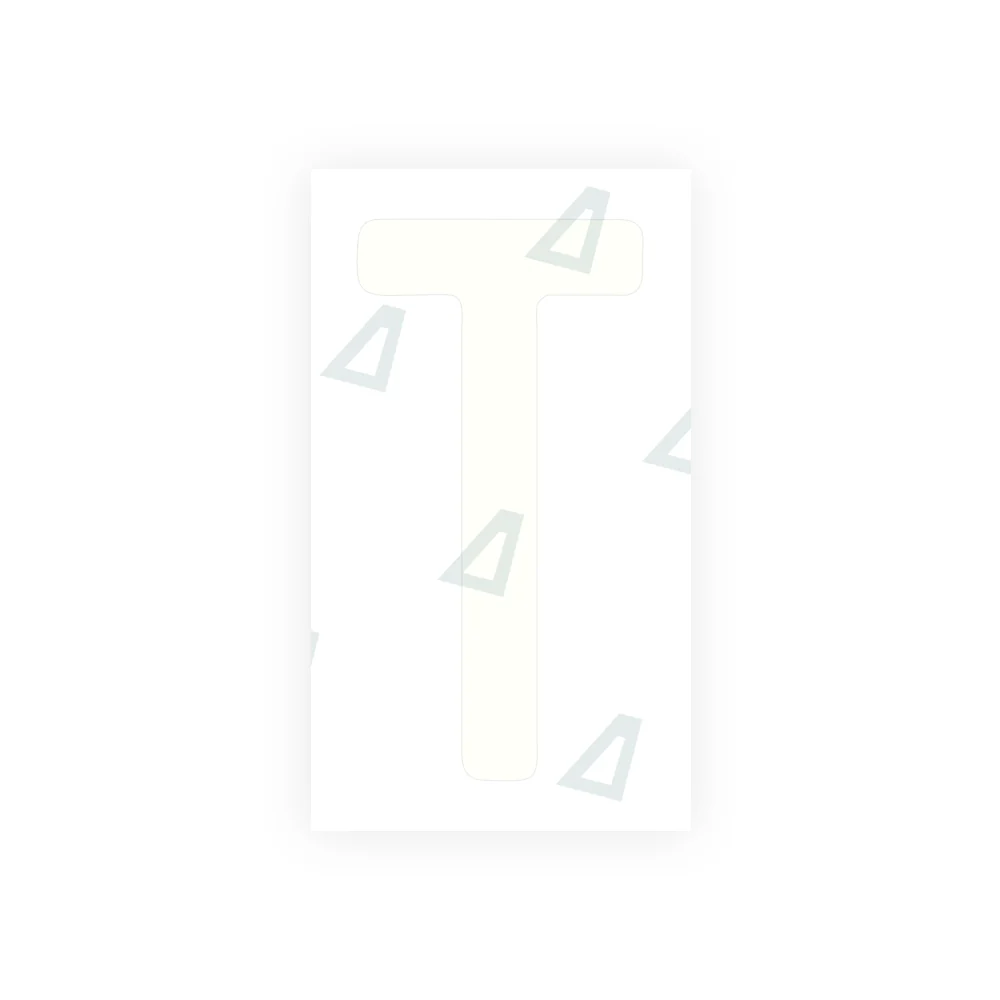 Alite Nanofilm for rear Switzerland license plates - Symbol "T" - Image 2