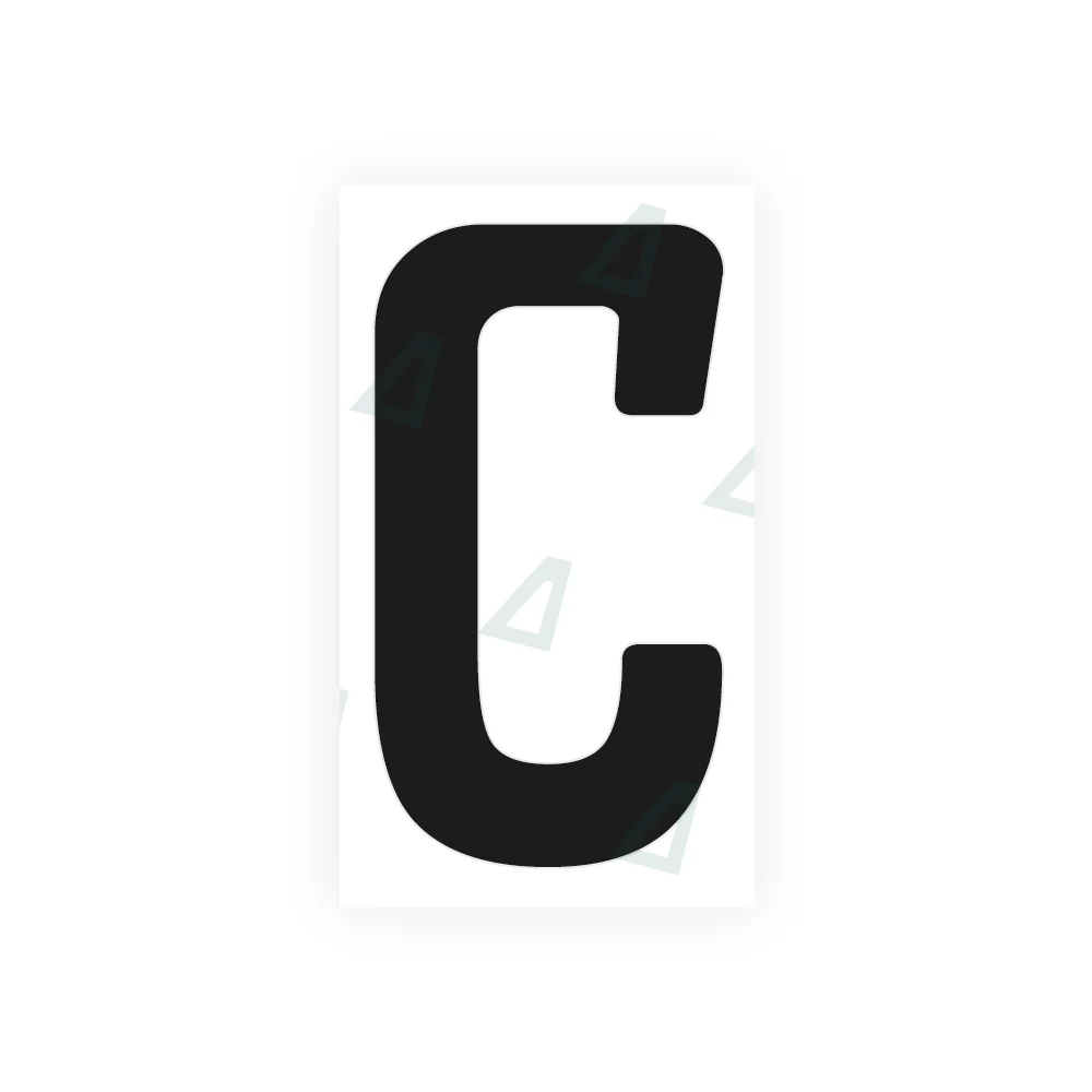 Alite Nanofilm for Germany (standard) license plates - Symbol "C"