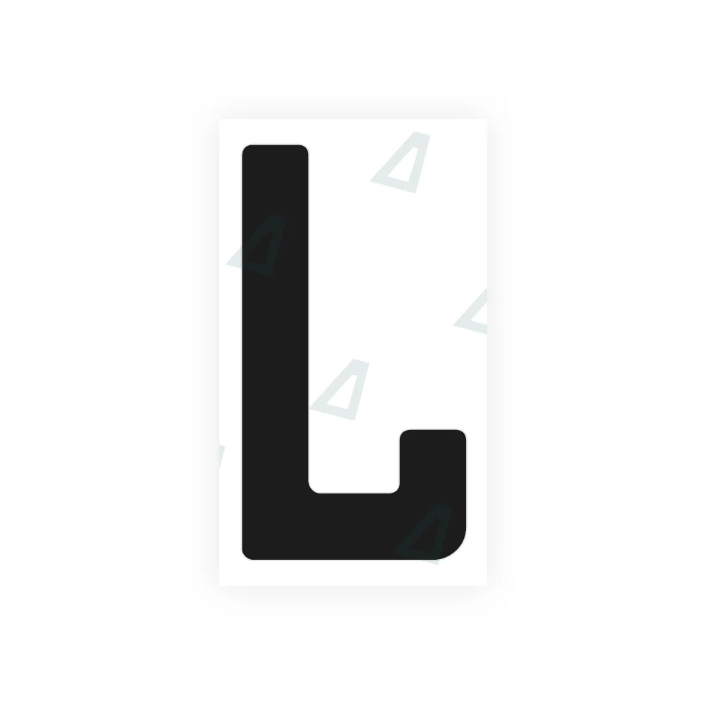 Alite Nanofilm for Germany (standard) license plates - Symbol "L"