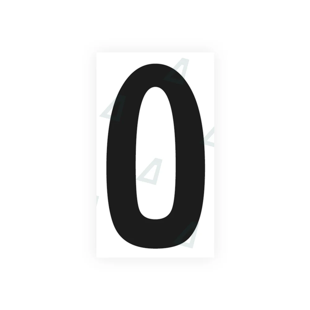 Alite Nanofilm for Germany (standard) license plates - Symbol "O"