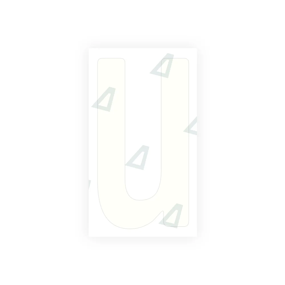 Alite Nanofilm for Germany (standard) license plates - Symbol "U" - Image 2