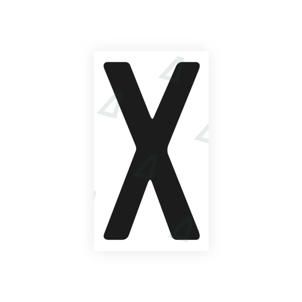 Alite Nanofilm for Germany (standard) license plates - Symbol "X"