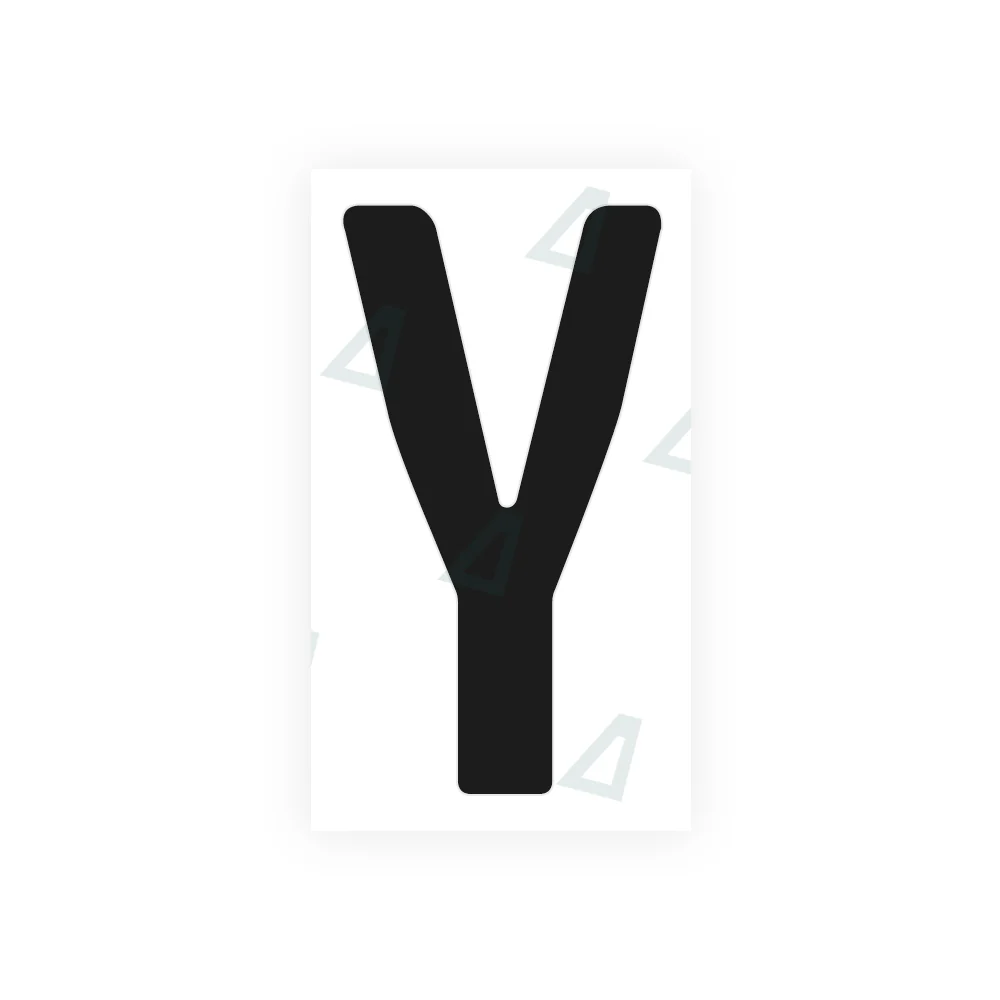 Alite Nanofilm for Germany (standard) license plates - Symbol "Y"