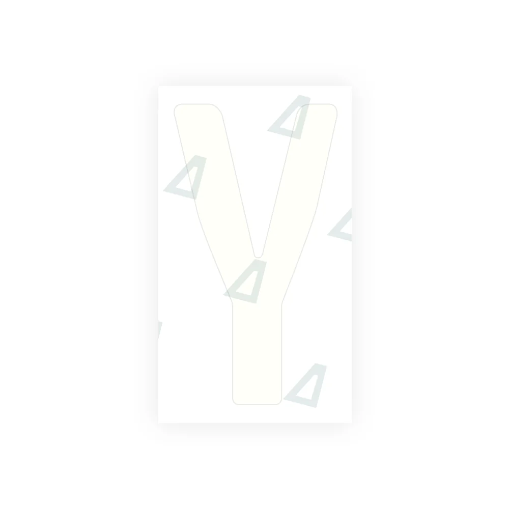Alite Nanofilm for Germany (standard) license plates - Symbol "Y" - Image 2