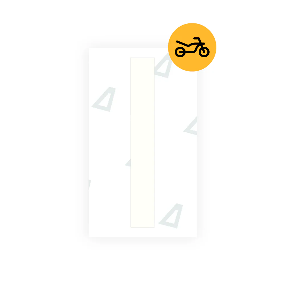 Alite Nanofilm for Greece moto license plates - Symbol "I" - Image 2